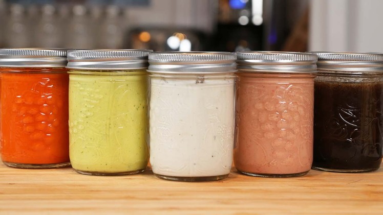 5 Homemade Salad Dressings | Collab with Entertaining with Beth