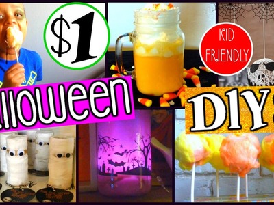5 PINTEREST INSPIRED HALLOWEEN DIY'S | EVERYTHING FROM THE DOLLAR TREE | SENSATIONAL FINDS