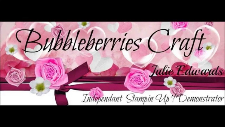 A Personal Message from Bubbleberries Craft including upcoming projects for September 2015