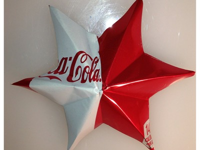 Aluminum Can Ornament Star By The Crafty Ninja