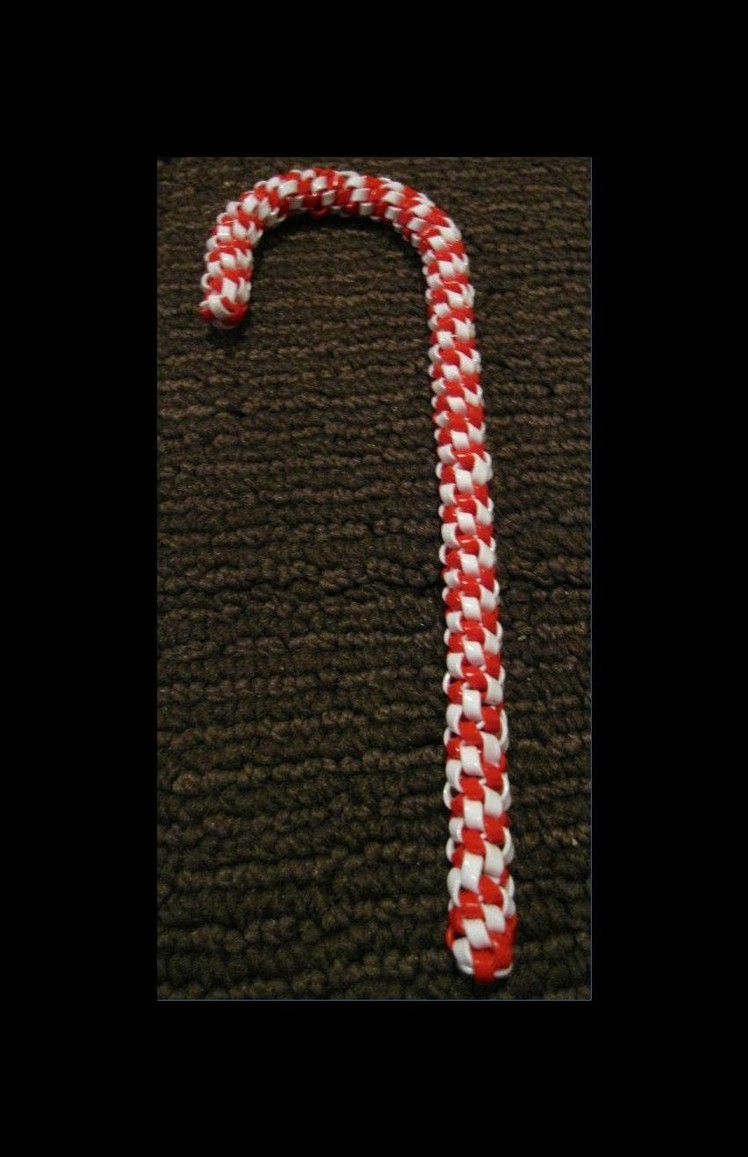 Candy Cane Lanyard