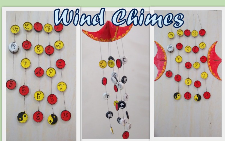 DIY 2015: wind chimes from soda bottle caps: (Redefine Craft)