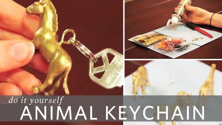 DIY Animal Keychain