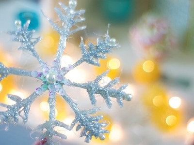 DIY Christmas Tree Snowflake Ornament | Nekkoart