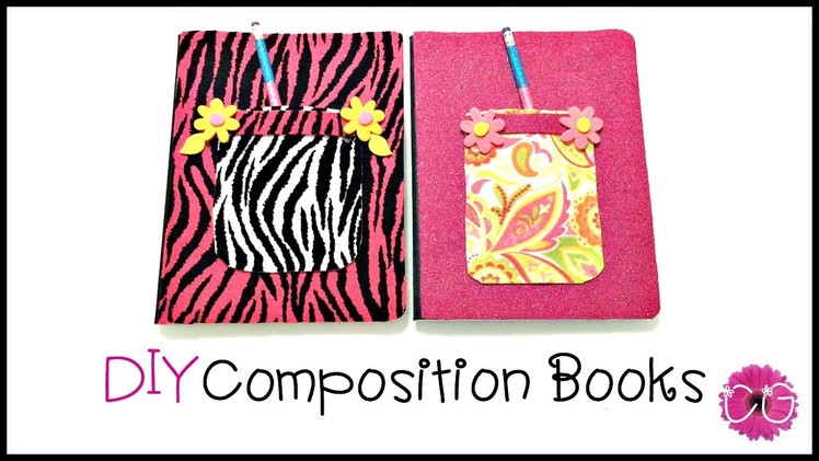DIY COMPOSITION BOOKS - Cool for school!