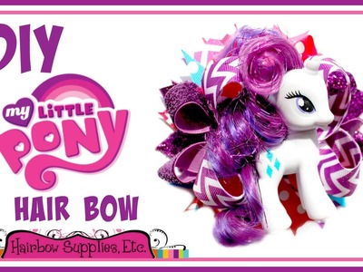 DIY My Little Pony Hair Bow - Hairbow Supplies, Etc.