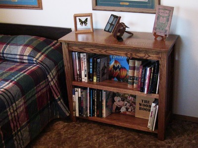 DIY Oak Mission Bookcase - Create a Family Heirloom