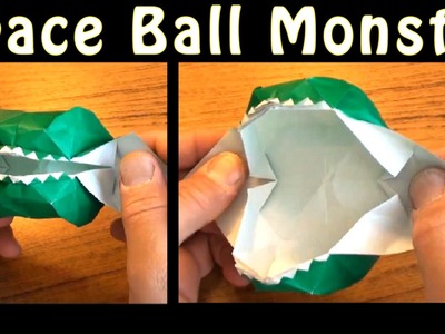 Fold a Space Ball Monster by Jeremy Shafer