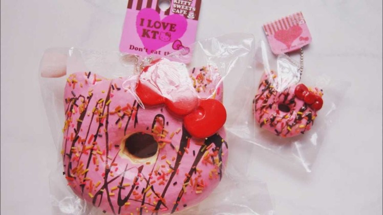 Hello Kitty Donut Squishy Replica
