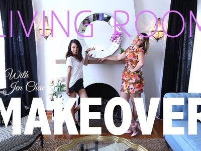 Home Makeover {Living Room} with Jen Chae {From Head to Toe}