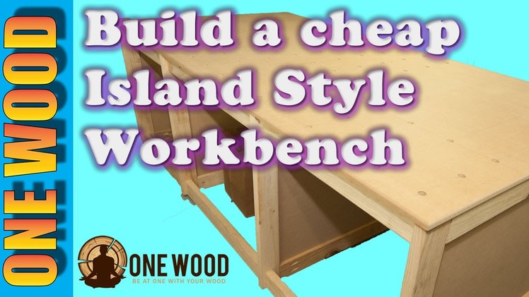 How to build a workbench for woodworking projects using a Kreg HD jig pocket hole jig
