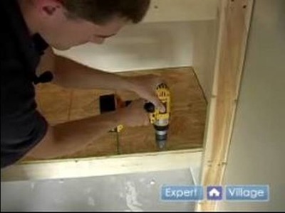 How to Build Storage Shelves : How to Install the Seat Boards for Garage Storage Shelves