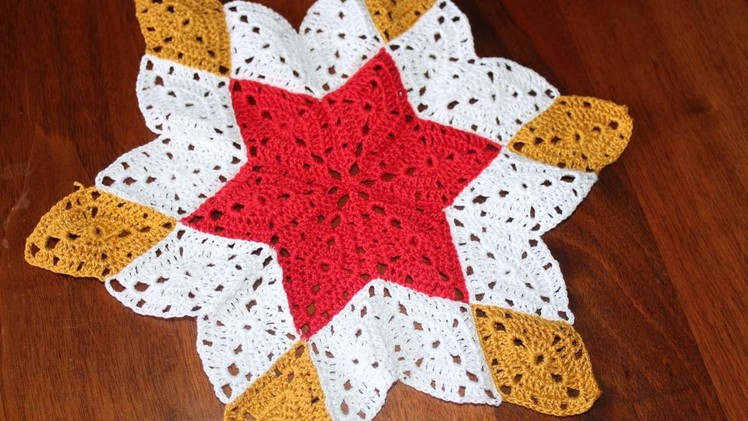 How To Crochet A Star Shaped Doily - DIY Crafts Tutorial - Guidecentral