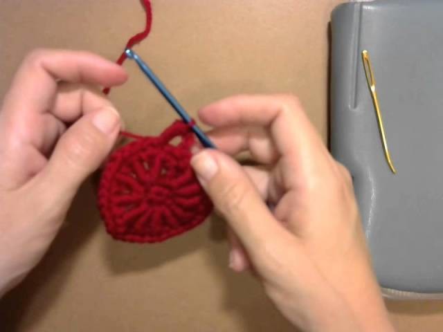 How to crochet the bullion stitch