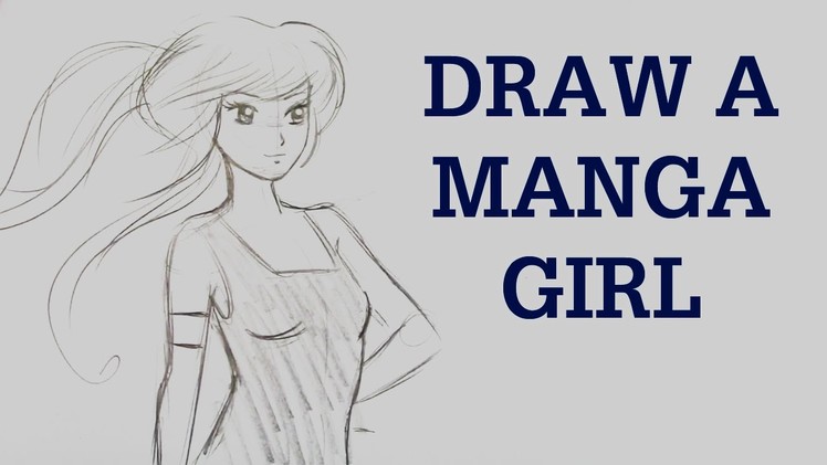 How to Draw a Manga Warrior Girl