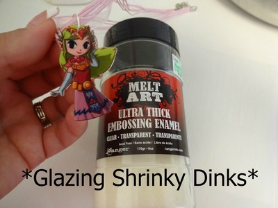 How to glaze your Shrinky Dink charms
