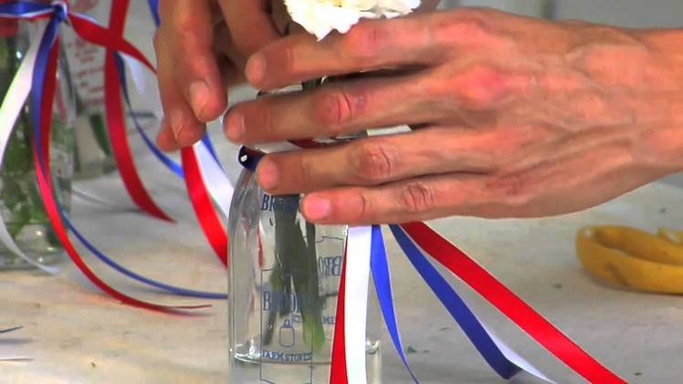 How to Make 4th of July Party Favors Using Carnation Flowers | Pottery Barn