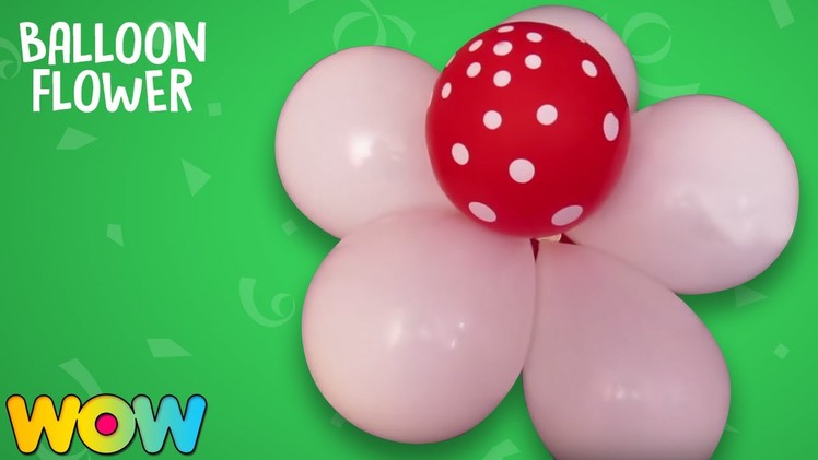 How To Make A Balloons Cluster | Balloon Cluster Ideas | WOW Juniors