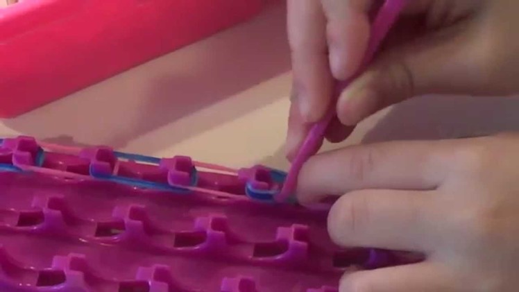 How to make a Crazy Loom Fingle Bracelet - super easy bracelet