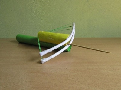 How to Make a Paper Crossbow - Easy Tutorials