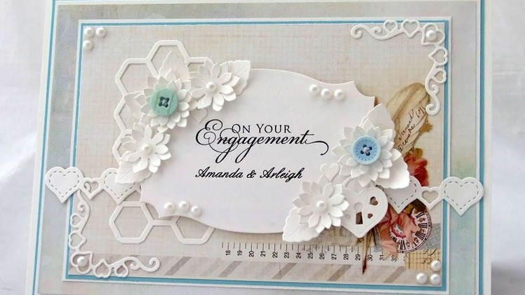 How To Make A Personalised Engagement Card - DIY Crafts Tutorial - Guidecentral