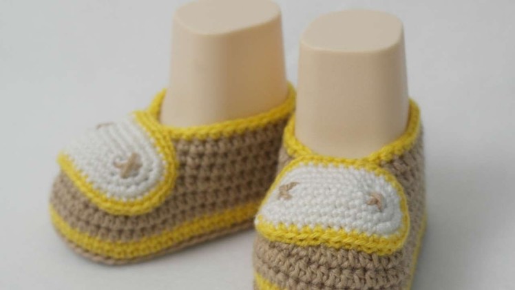 How To Make Crocheted Baby Booties - DIY Style Tutorial - Guidecentral