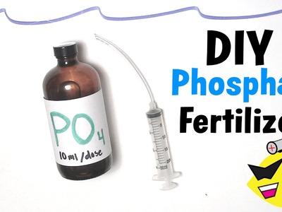 How To Make: DIY Aquarium Plant Fertilizer (Phosphate)