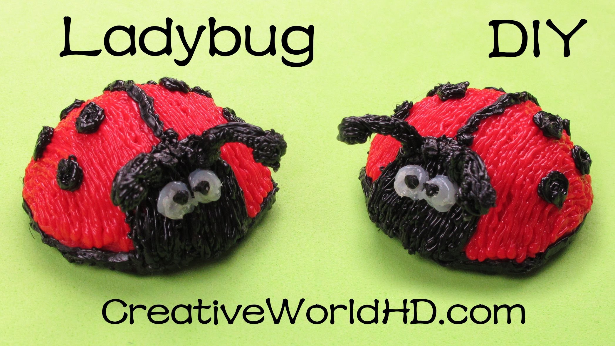 How to Make Ladybug - 3D Printing Pen Creations.Scribbler DIY Tutorial