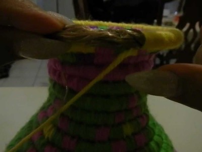 Indian Basket Weaving part 5 ending the basket @catrionaakacat