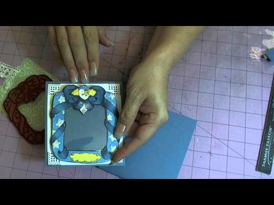 Justafew -  Quickie Easel Card Tutorial