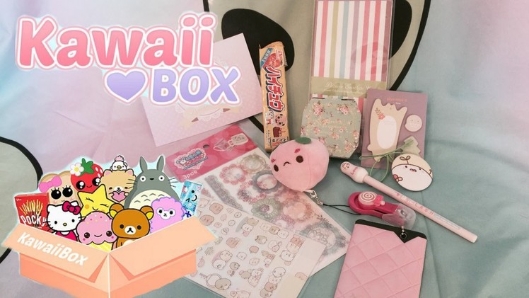 Kawaii box ♡ March 2015 Unboxing!