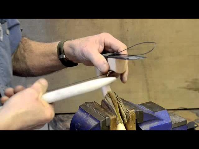 Kestrel Tool How To twine wrap your Adze