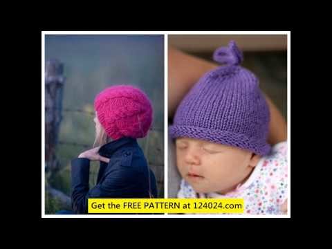 Knitting a hat how to knit baby hats free knit patterns for hats