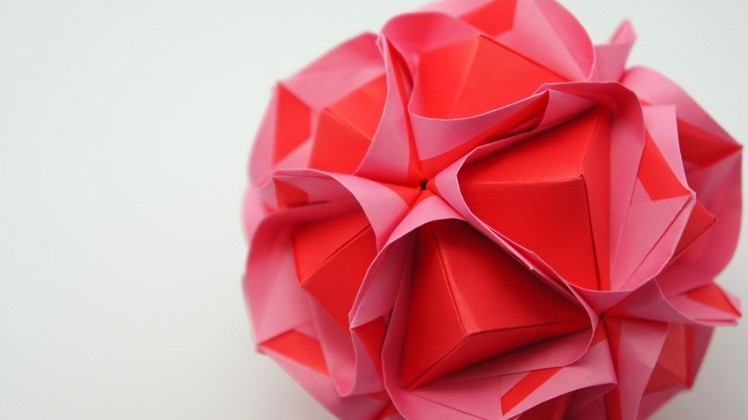 Origami Clover Kusudama (Maria Sinayskaya)