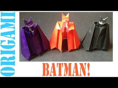 Origami Daily - 326: Batman - TCGames [HD]