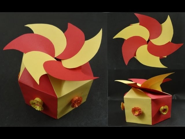 Paper Box Tutorial: How to make a Paper Gift box