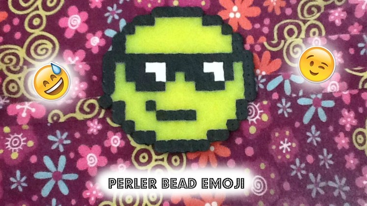 Perler Bead Emoji