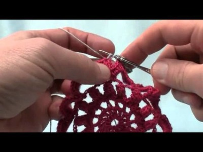 Pillow Doily Part 2 - Bernat Handicrafter Crochet Thread