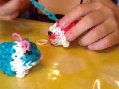 Play with Guiniea Pig rainbow loom Ori, Cookie Monster, Elmo, Arbie, and  Sesame Street Cooking