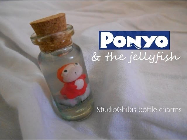 STUDIOGHIBLIS: PONYO bottle charm (with the jellyfishy)