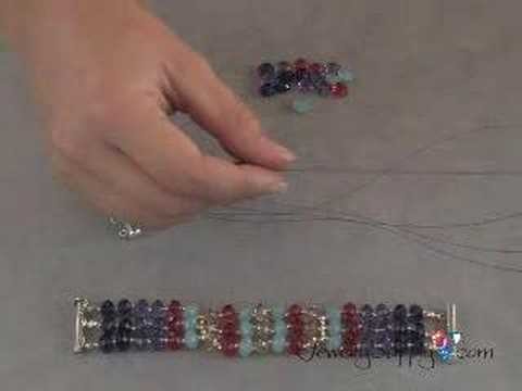 Swarovski Crystal Bracelet - How to, part II