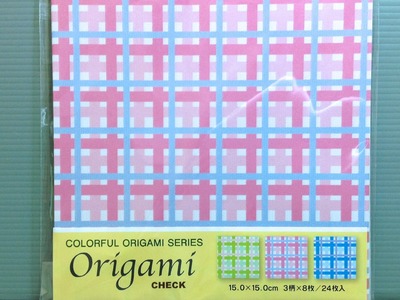Tanpopo Plaid Chiyogami Origami Paper Unboxing!