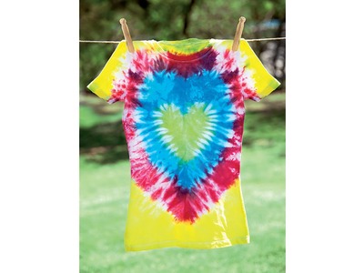 Tie-Dye 101: Heart Design T-Shirt