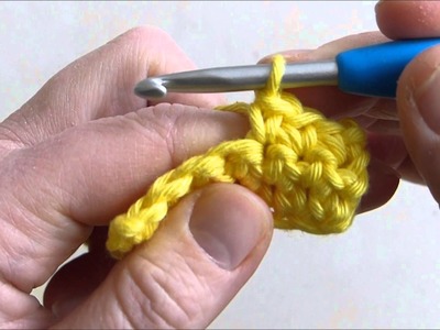Tutorial vasten haken, single crochet