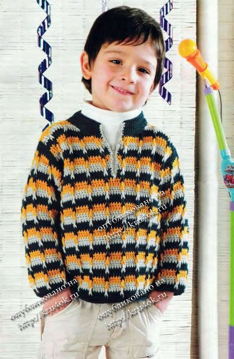 VERY EASY crochet cardigan. sweater. jumper tutorial - baby and child sizes 29