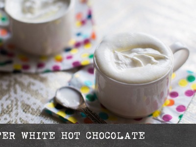 Winter White Hot Chocolate - COFFEE BREAK SERIES - HoneysuckleCatering