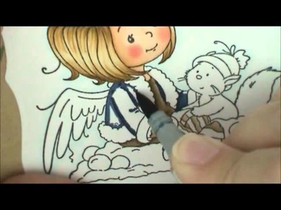 Angelica Copic Coloring Card Kit