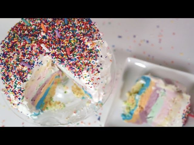 Birthday Ice Cream Cake | Just Add Sugar