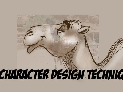 Cartoon Character Design Tutorial : EASY Technique!