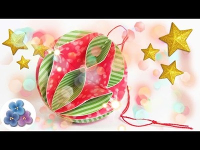 Christmas Balls made of Paper - DIY Papercraft - Christmas Ornaments 2015  Mathie